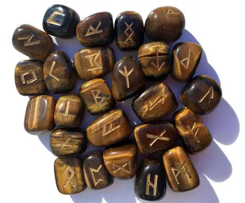 Оптовая продажа Натуральный Желтый авантюрин Кристалл овальной формы лечебная чакра карманная Руна на ладони набор для терапии Wicca рейки геометрия