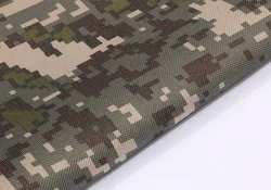 600D Camouflage Blackout Oxford Fabric for Tents