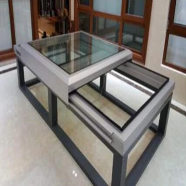 Top quality sliding skylights with great price for flat roof wingow