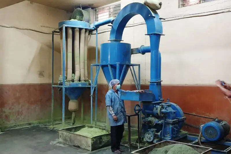 indigo pulverizer machine