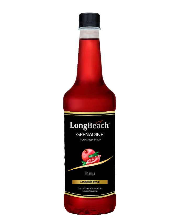 Гренадиновый сироп LongBeach 740 мл. (Производитель RD & OEM в таиланде)