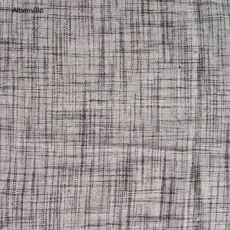 Classic Style Khadi Cloth for Living Room Sofa Cover Bedroom Plain Curtains Cotton Fabric