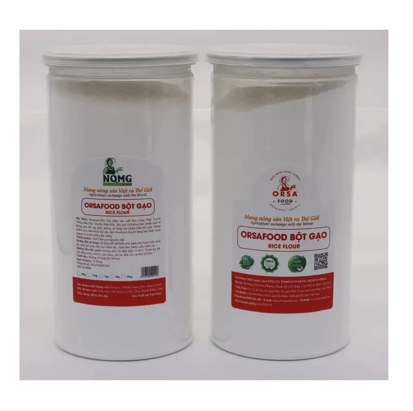 OrSaFarm Organic Rice flour in bulk High Standard Glutinous Rice Flour/ Mochi Flour/ Sticky Rice Powder from Viet Nam