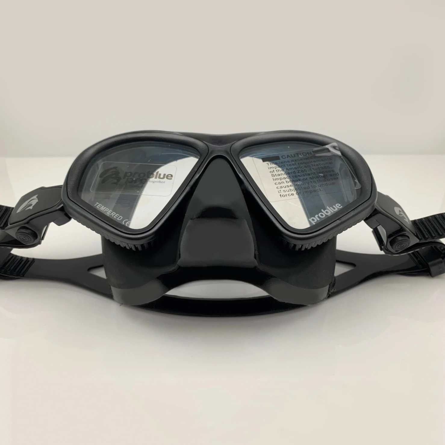 Problue MS-285B Легкая Маска для подводного плавания фридайвинга подходит Азиатский