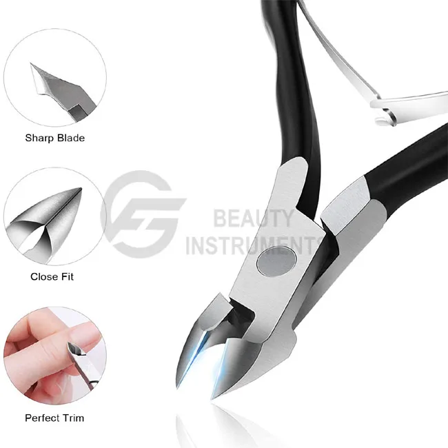 Кусачки для кутикулы профессиональный резак из нержавеющей стали очень острый Резак ножницы удаления и педикюра