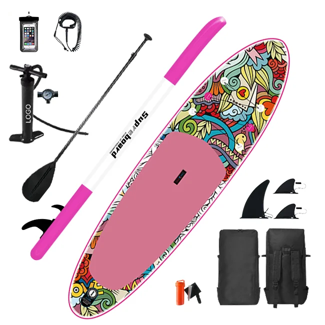 2021 surfboard factory latest spot fishing paddle board universal standing SUP inflatable paddle board surfing