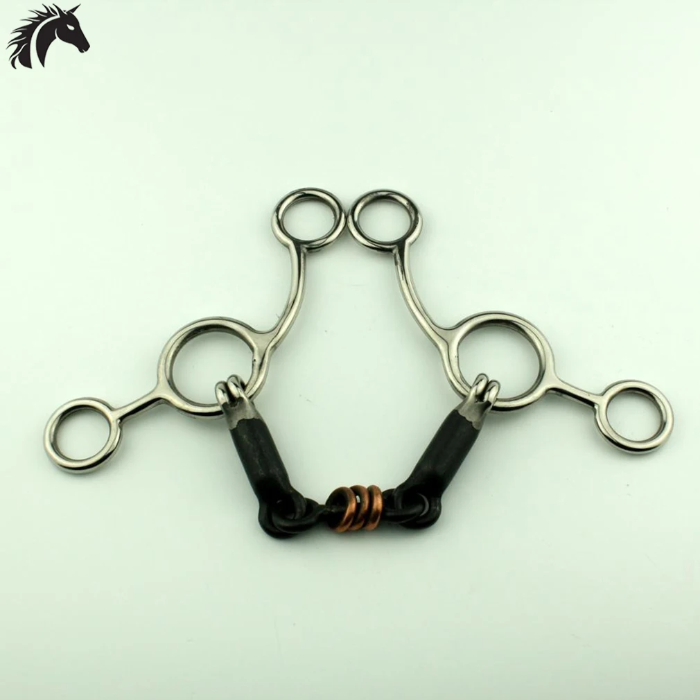 Cheap Price Sweet iron snaffle bit sliding gag horse bit