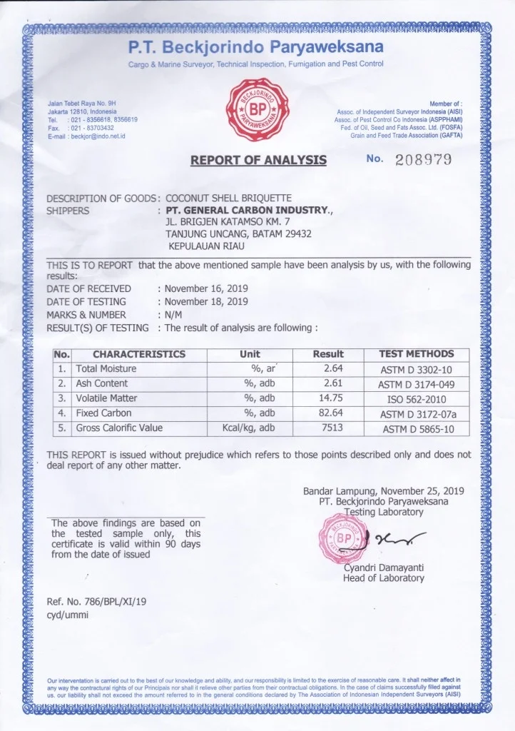  Уголь для кальяна из кокосовой скорлупы премиального качества