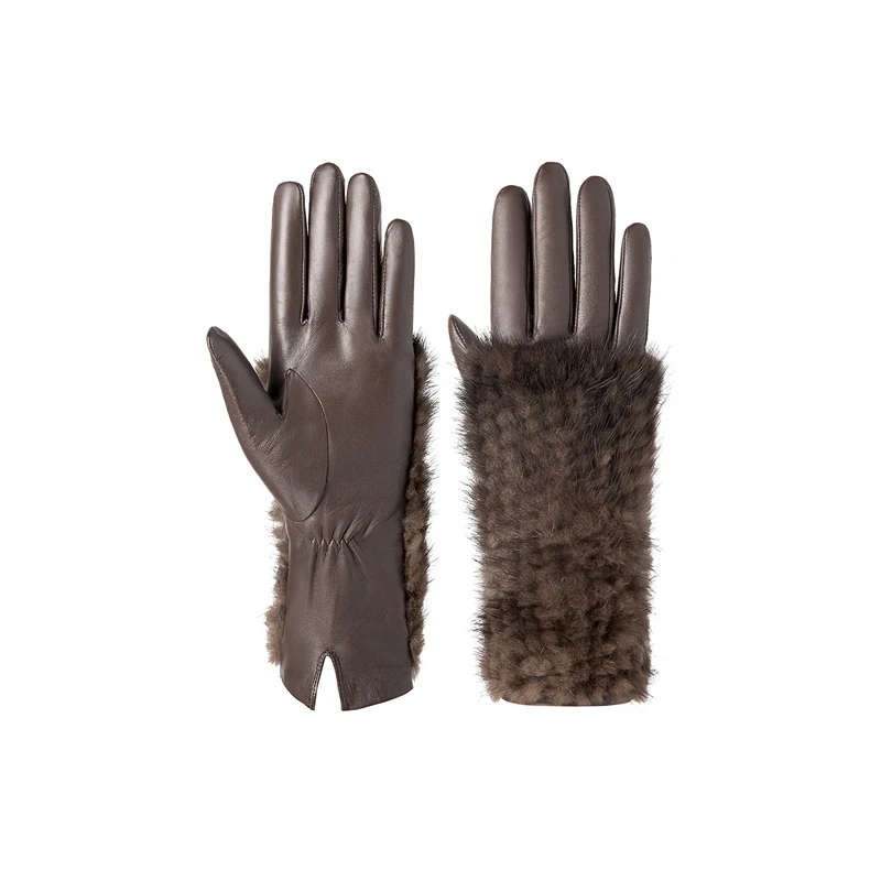 2025 Hot selling Best quality Leather winter season low price pure cow hide leather gloves casual wear Fashion Gloves