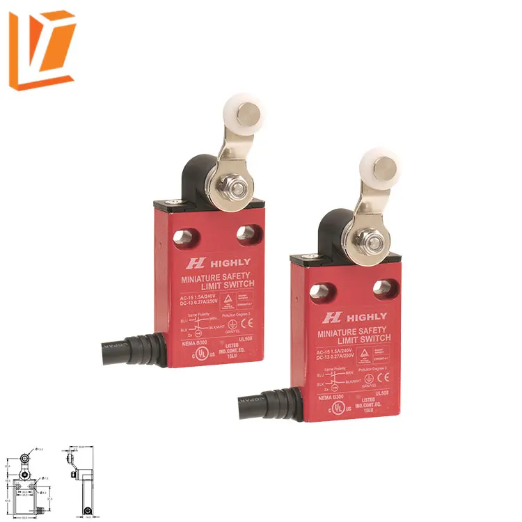 EFM-V-3-20 Short Lever type 10A Safety Door Limit Switch