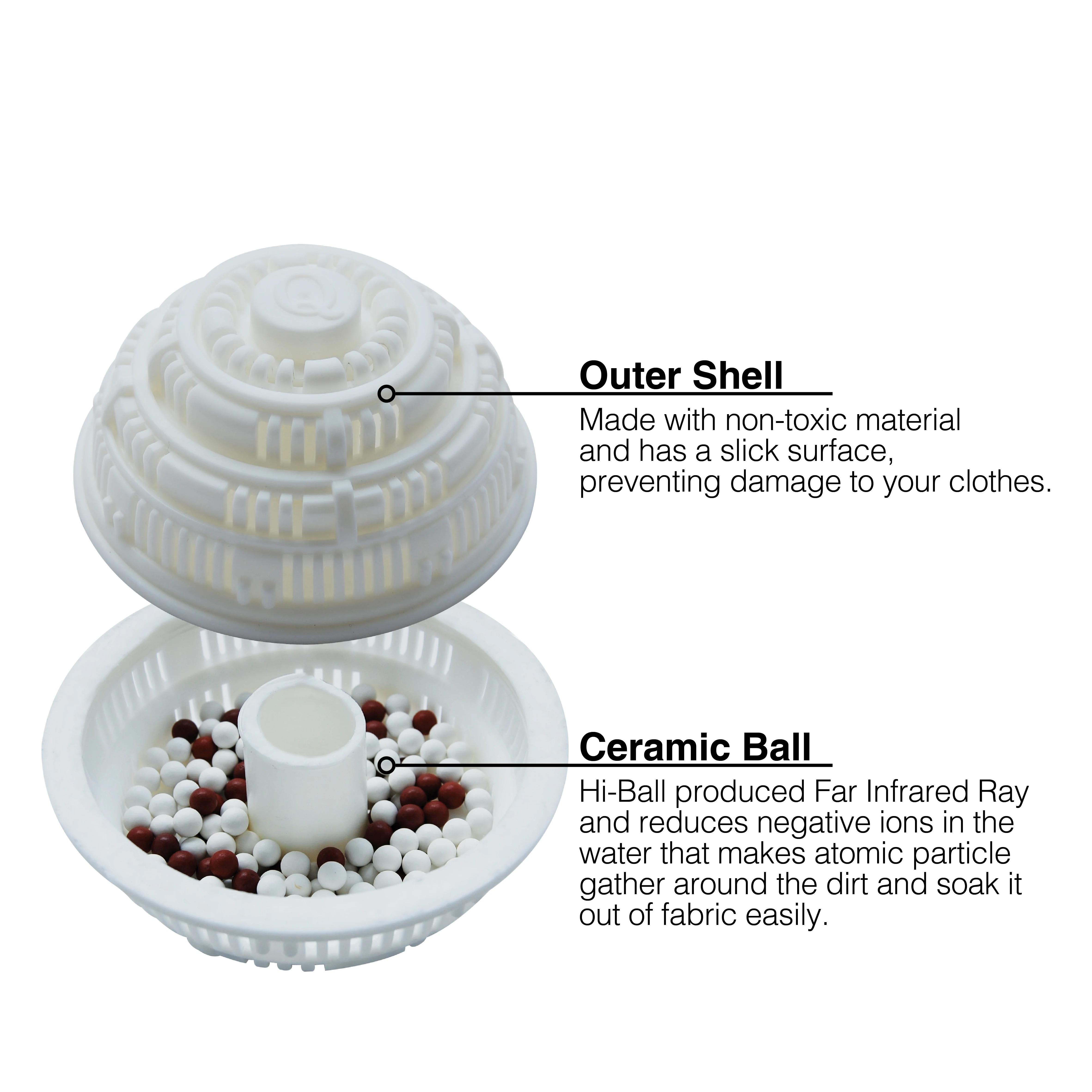 Korean authentic Eco Hi-Ball power clean washing ball