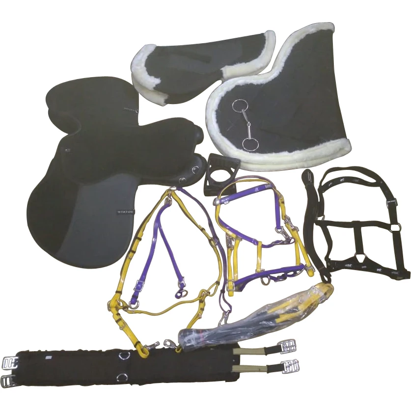 Status endurance saddles with gel pad and all others accessories gel pad mink pad halter stirrup bits bridle breastplate etc