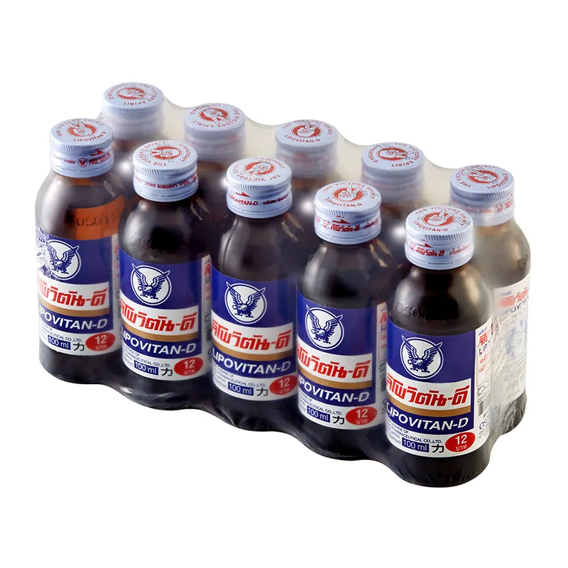 Lipovitan-D Energy Drink Refreshment Drink Refreash Caffiene Drink 100ML. for100% Export  Wholesale
