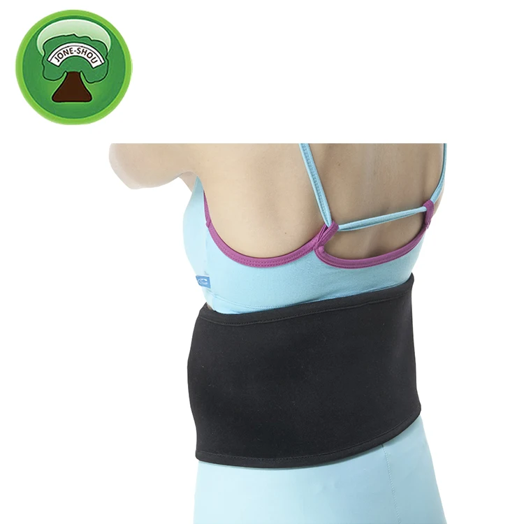 New Arrivals black spine waist support brace belt