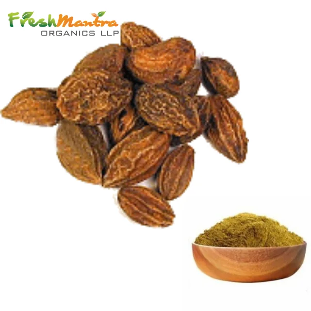 Organic Terminalia Chebula Haritaki Powder Ayurvedic Medicine aids in Digestion wholesale supply from India