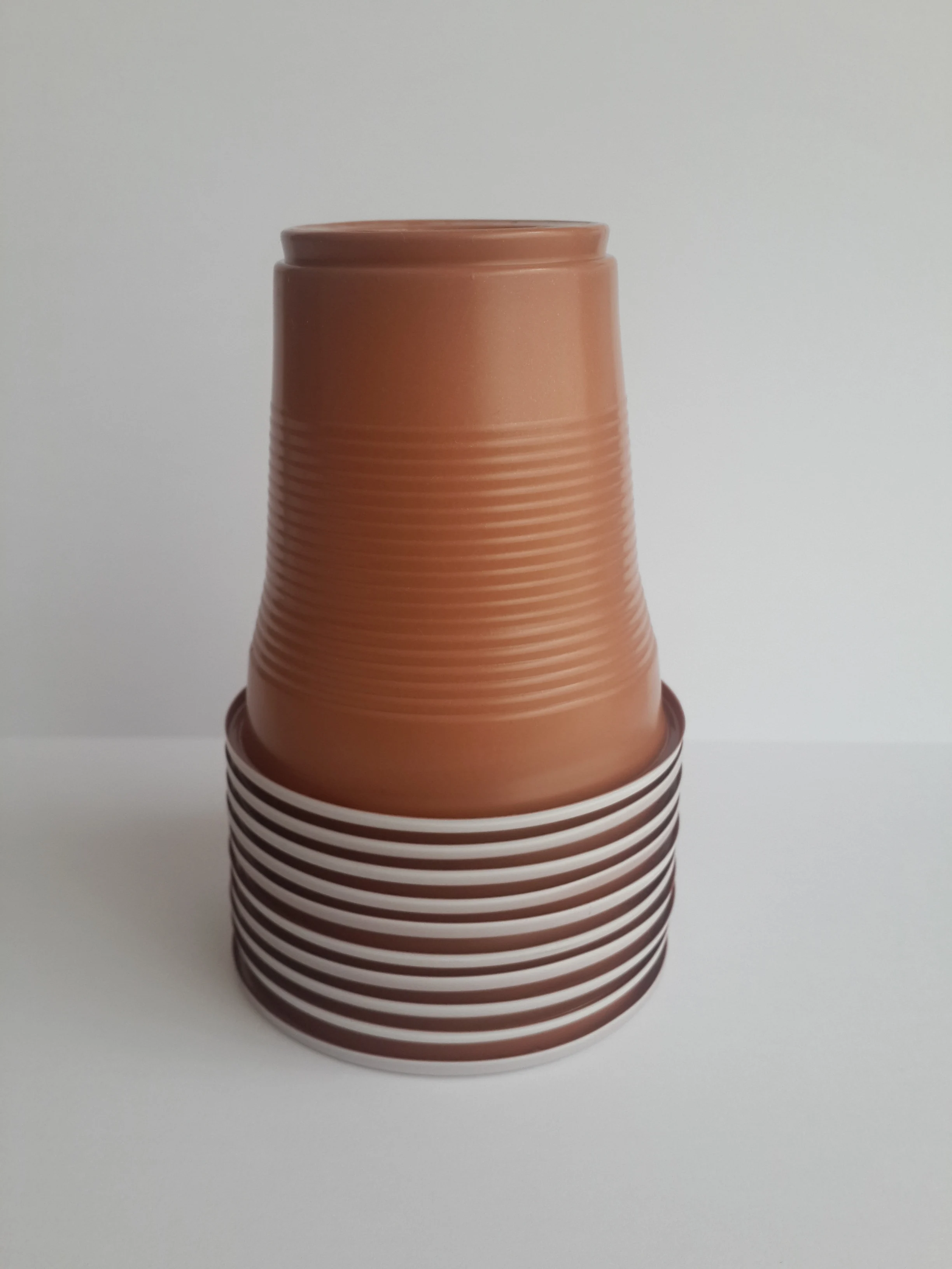 Disposable Plastic Coffee Cups 5 oz Double Color Disposable Cups from Turkey
