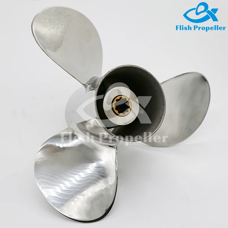 STAINLESS STEEL Marine Boat Outboard Propeller For MERCURY Engine 25-30HP