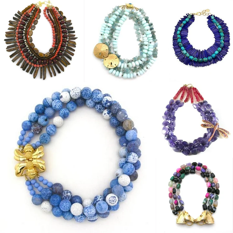 Fine fashion jewelry necklaces