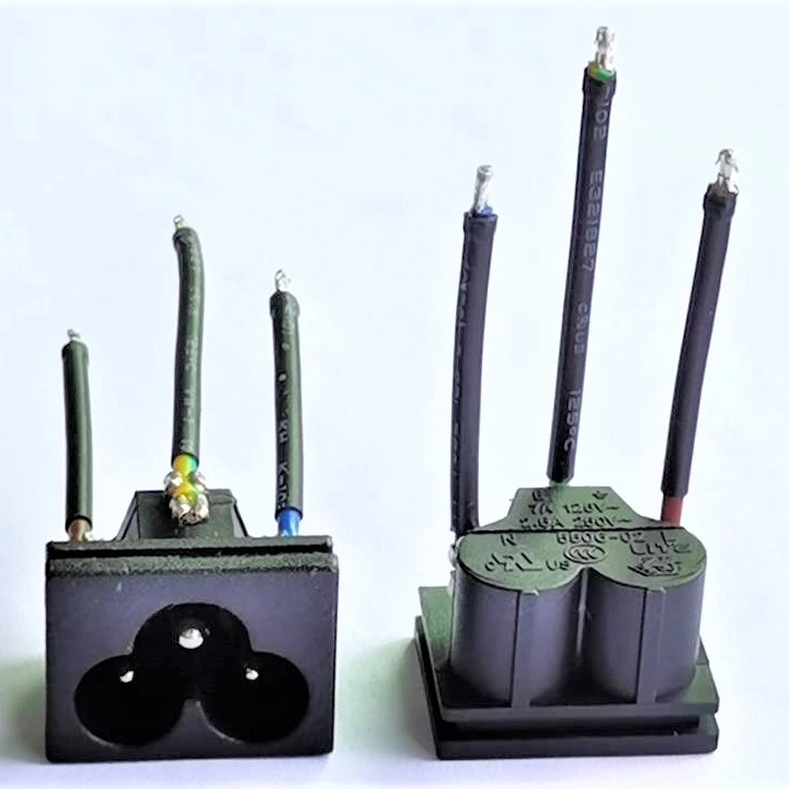 Хорошее качество разъем питания 8-тип штепсельная вилка устройством питания розетки переменного тока розетка