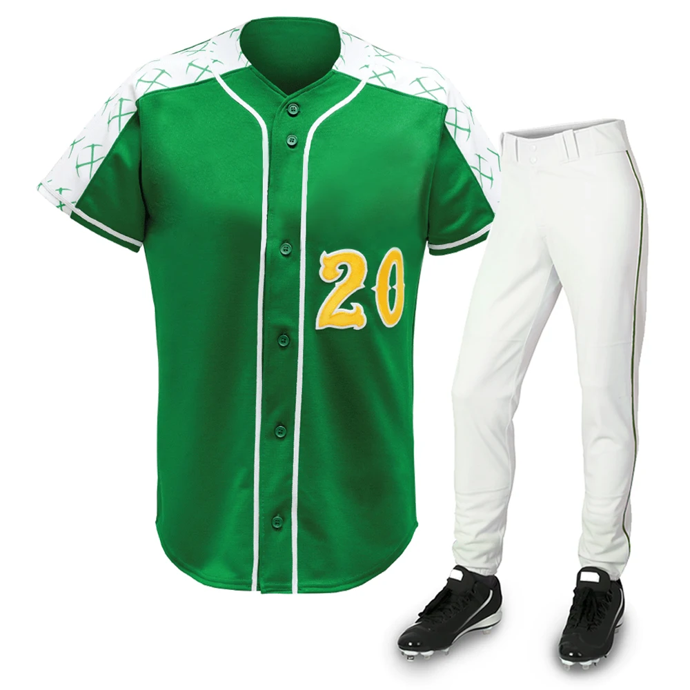 New design wholesale cheap custom baseball uniforms