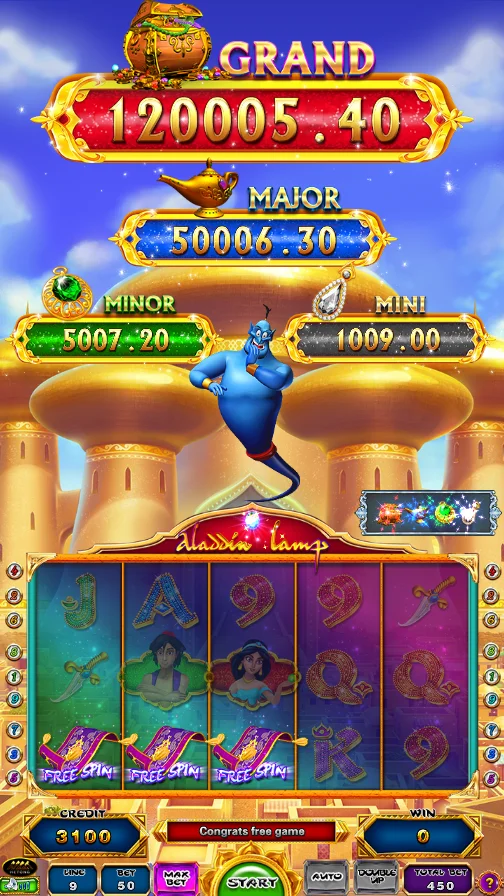 Игровая доска Aladdin Lamp с вертикальными звеньями игровой автомат для казино игровая