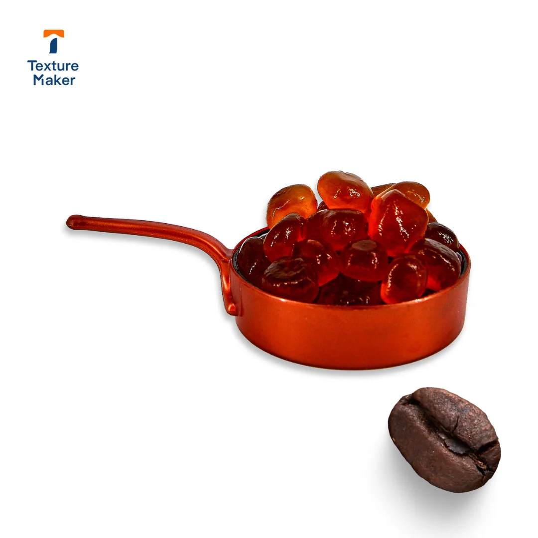 Konjac желе boba-кофе по фактуре