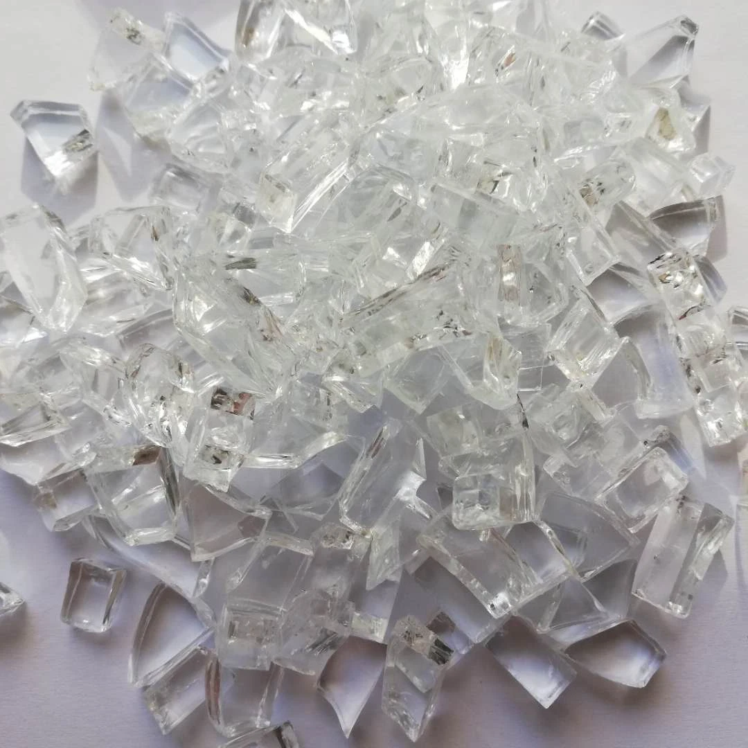 Crushed Mirror Glass for Landscape Fire Pit Fireplace Fire Glass