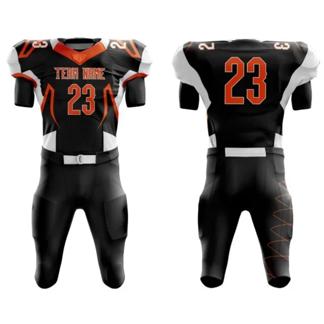 2022 Top Quality American Football Uniform Customized Design And Logo Sublimated American Football Jerseys