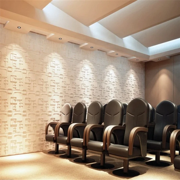 Термоформовочные пластиковые бесшовные 3d обои ПВХ стеновые панели для спальни