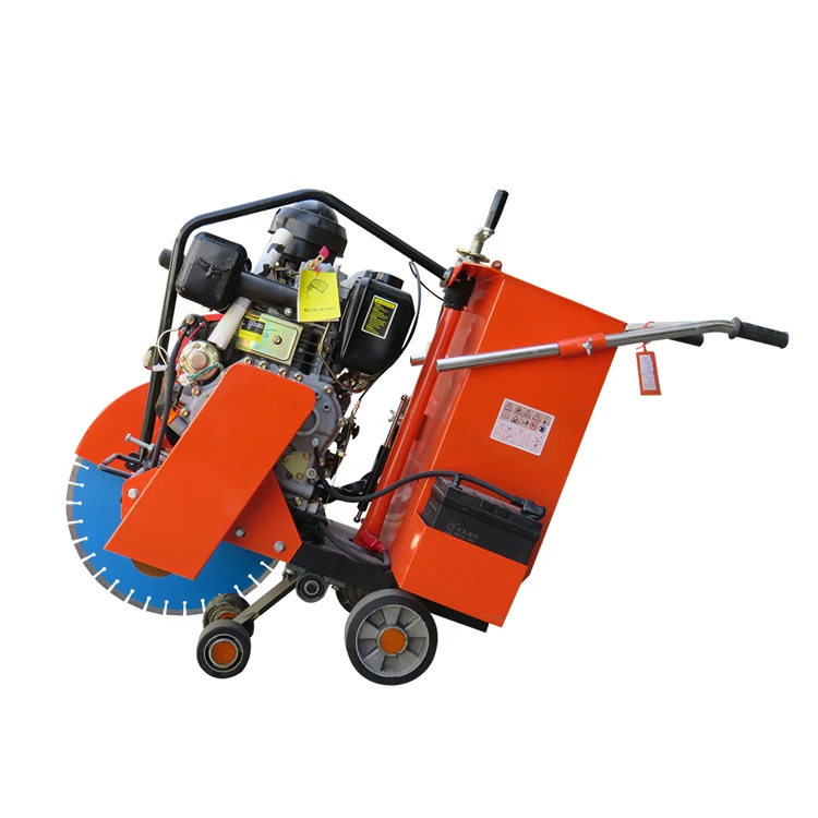 High Performance 150 mm Cutting Depth Concrete Road Cutting Machine/ Concrete Cutter for Highway, Municipal Construction
