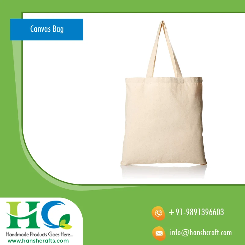 Canvas Tote Bags Tote Bag  Bulk heavy canvas tote bag Made of Cotton Canvas Designed for Shopping Use