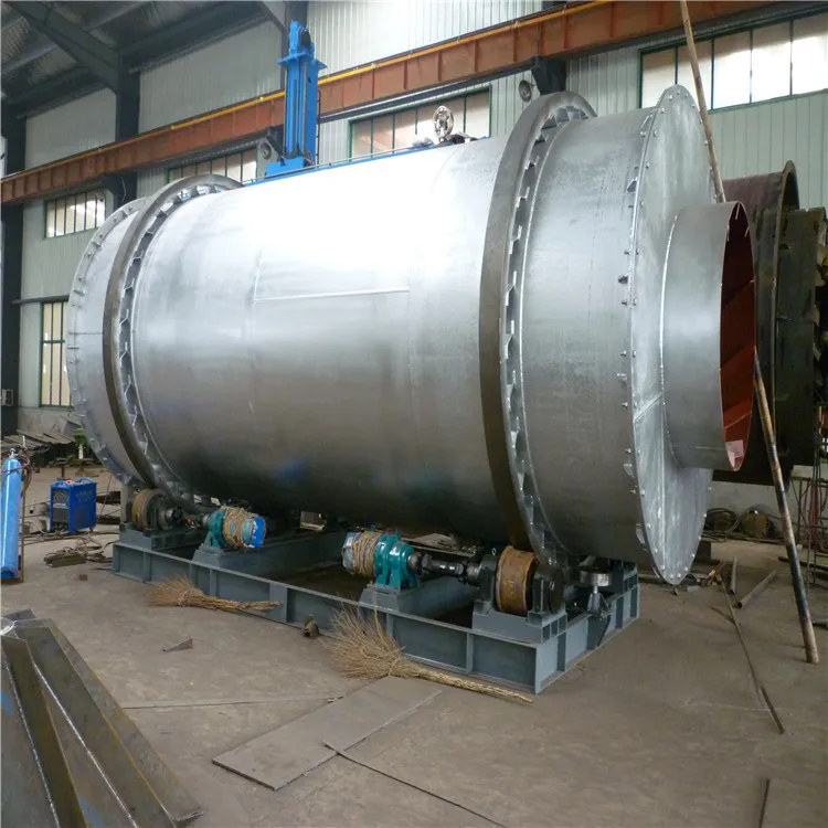 HZG Energy Saving Industrial Gas Sludge Drying Machine Stable Quality Tumble Tumbler Rotary Drum Dryer Price