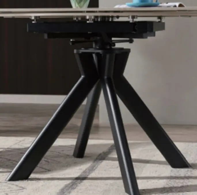 Top Quality  Luxury Home Decoration Furniture Stone Circular & Boat Shape B5418 Ring Shaped Extensive Dining Table