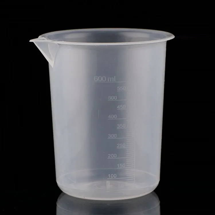 Professional Custom Top Quality Best Price Custom Size Laboratory 50ml 100ml 150ml 200ml 300ml 500ml Plastic Beaker