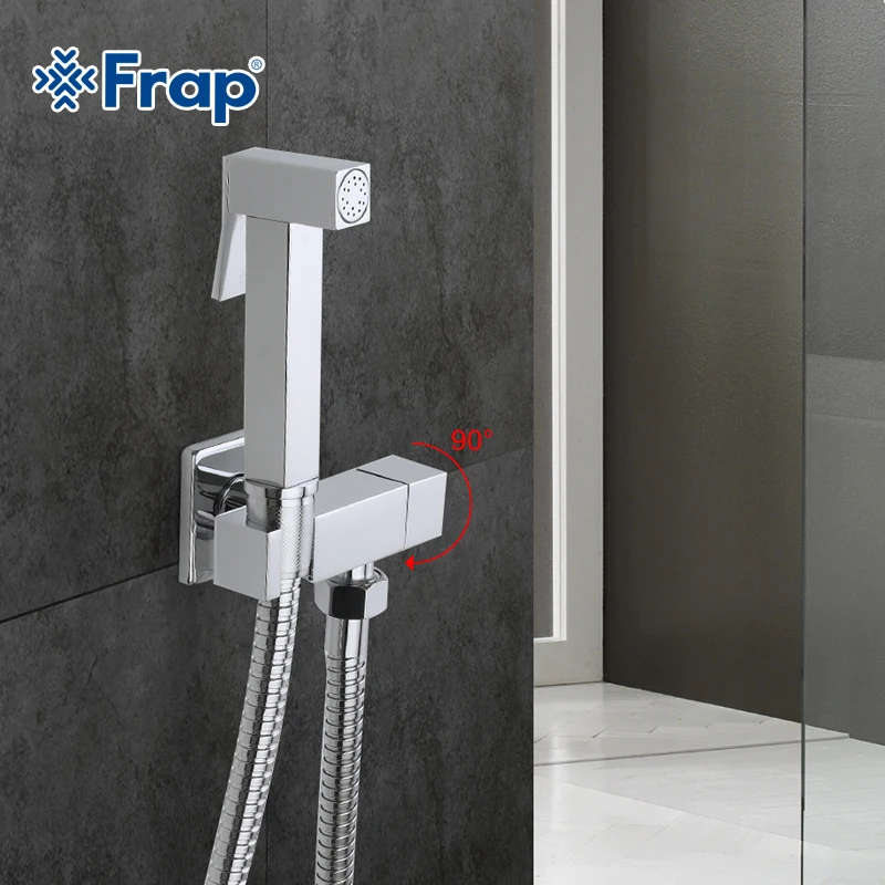 
Brass Polished Cleaning Toilet Bidet Shower Faucet Mixer 