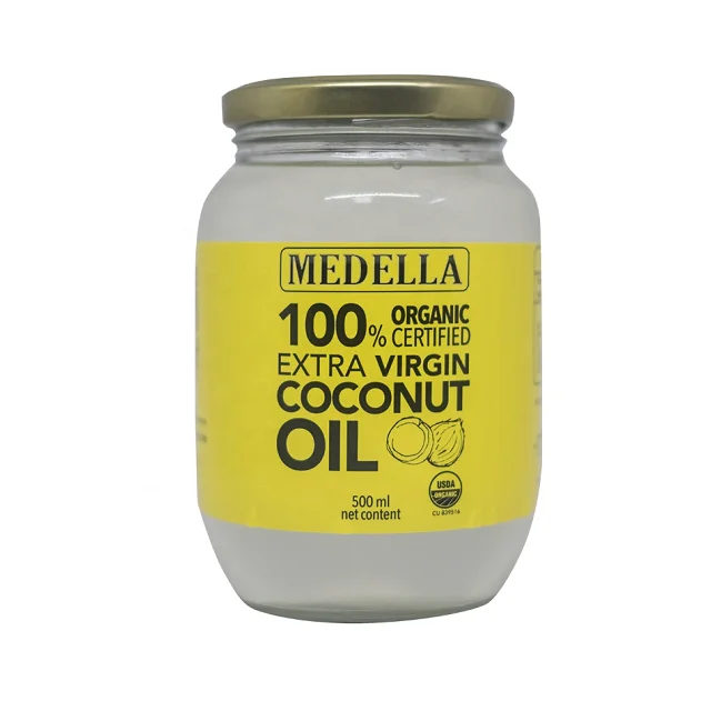 
100% Medella Cold Pressed Extra Virgin Coconut Oil MALAYSIA 