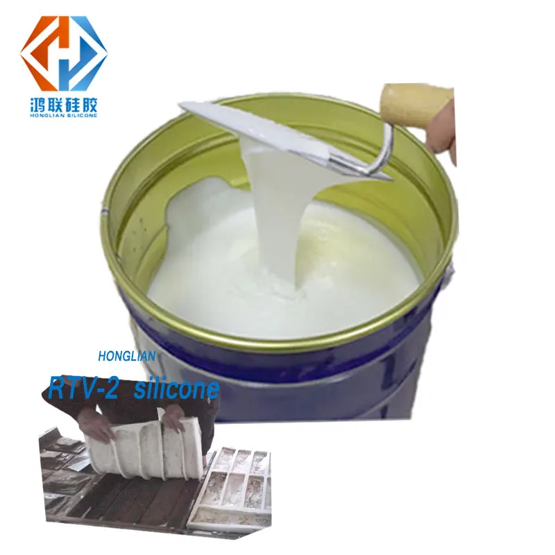 condensed cure silica 2 component liquid rubber make craft tile mold silicone rubber white cheap price liquid silicon