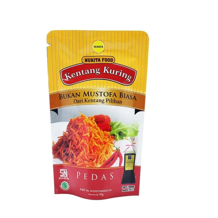 
Nukita Spicy Crispy Potato Sticks - 50gr 