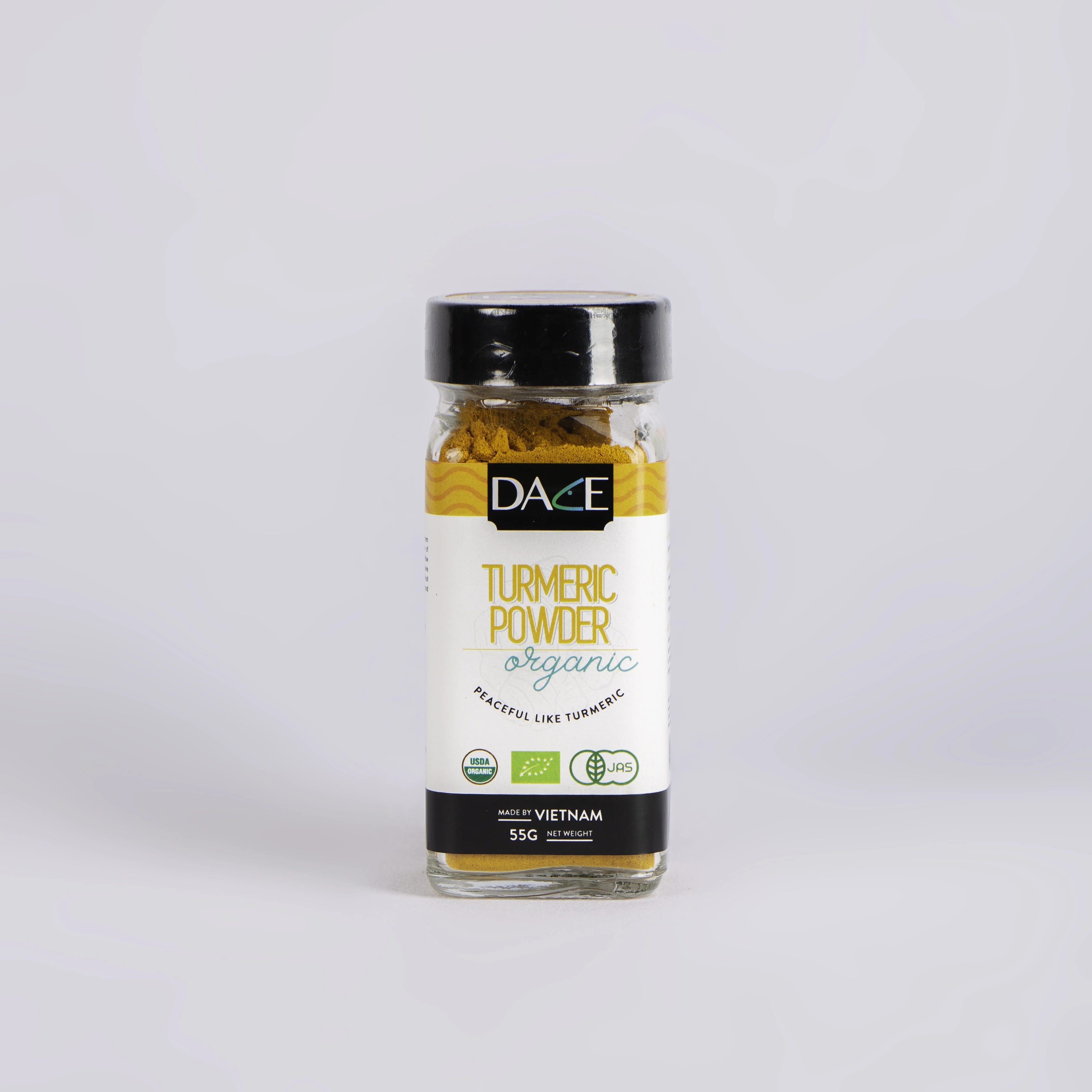 Organic Turmeric Powder High Curcumin 5-8% from Vietnam AD Single Herbs & Spices Dried Raw 1 Kg Orange with 12 Months Shelf Life