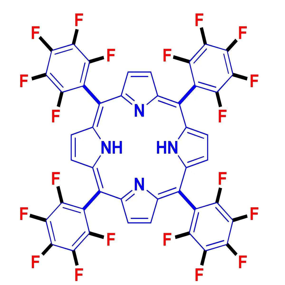 
meso tetra(pentafluorophenyl)porphyrin 