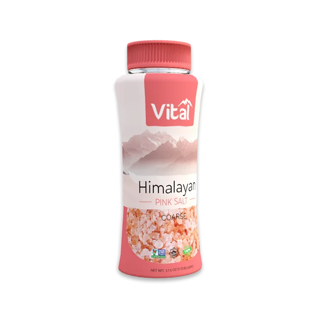 
Vital Himalayan Pink Salt - Coarse Bottle 