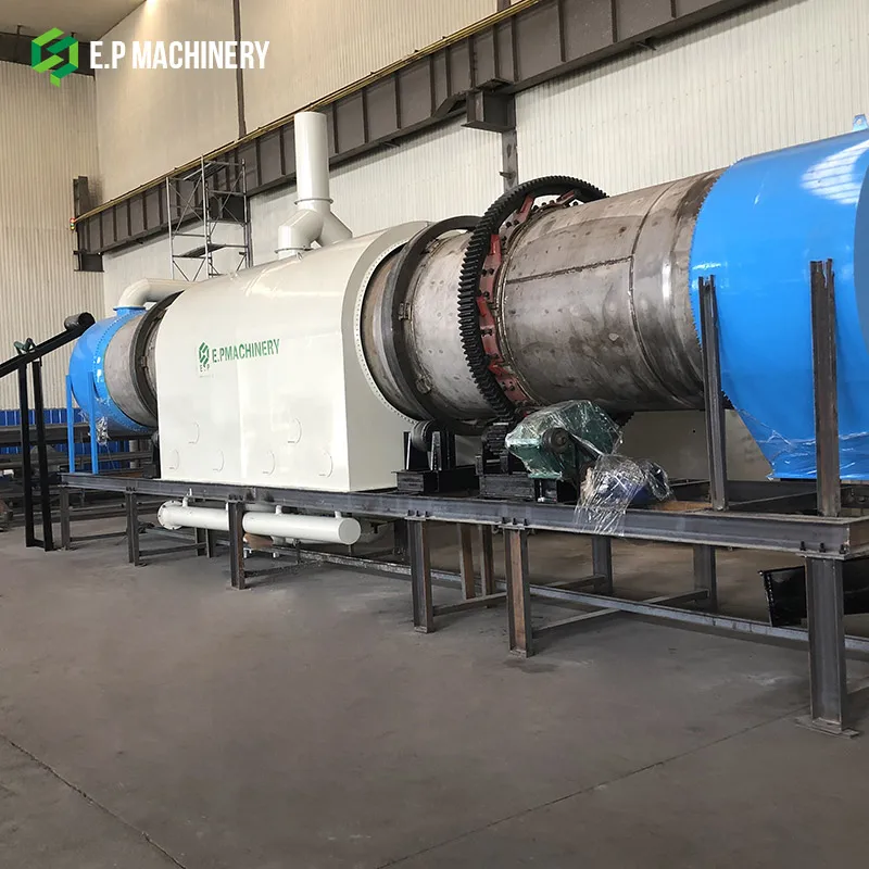 Wood sawdust carbonization carbon making machine price/continuous rotary coconut shell charcoal carbonization furnace kiln india