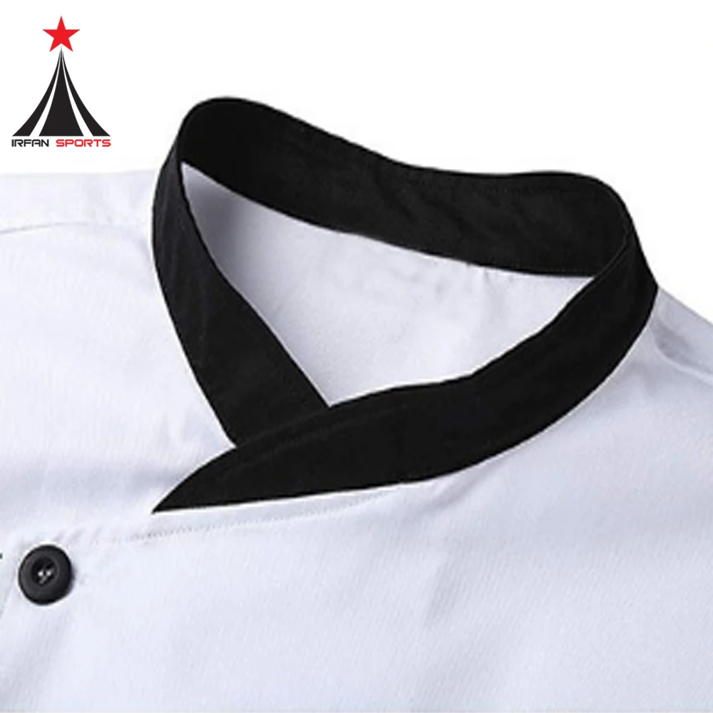 Good Quality Basic Fit Chef Coat Premium Cotton Twill Cheap Chef Jacket , Short Sleeve Designer Chef Coats
