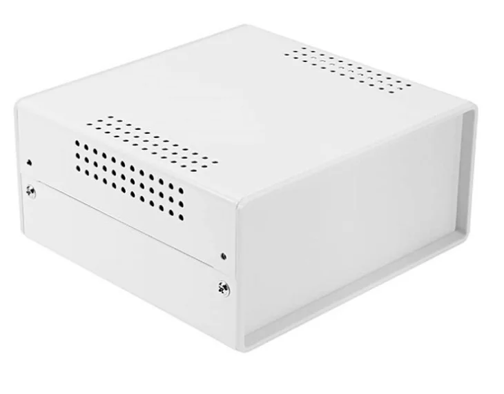 custom sheet metal parts Aluminum powder coating computer case shell fabrication