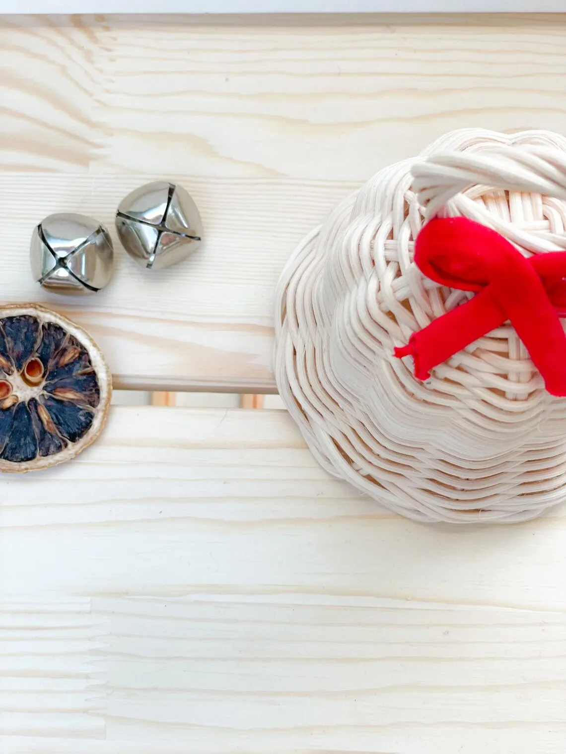 Wicker High Quality Rattan Bells Ornament, Christmas Bell Rattan DecorDecor Christmas Trees Kid Toy WHolesale