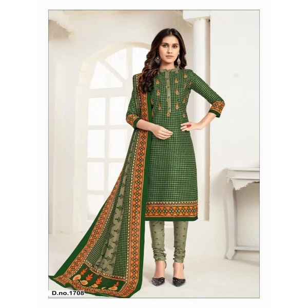 Индийское платье из чистого хлопка/сальвар камиз