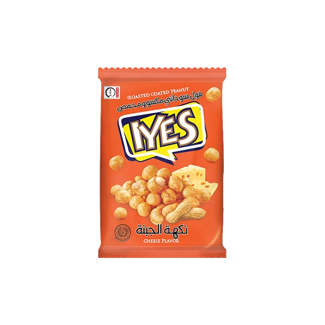 High Quality Peanut Roasted Coated Snack Iyes 10 gr Cheese Flavor (Colorful Pack)