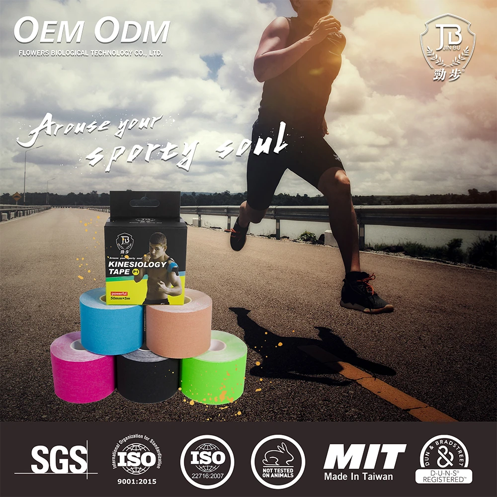 Muscle support kinesiology sports strapping tape