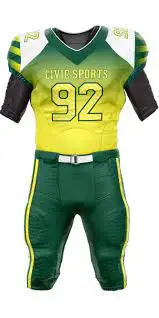 New Custom American Football Uniform Tackle Twill Sublimation Screen Printing Tecnnic 2023