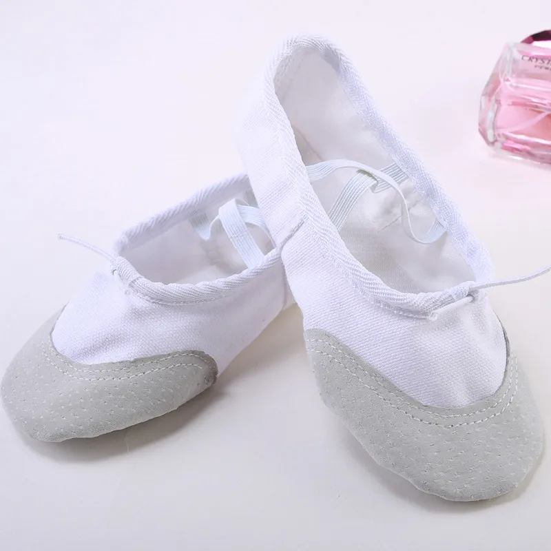 Hot Sale High Quality Pink Ballet Dancing Shoes Factory Made Genuine Leather with Cotton Lining Ballet Foldable Dance Shoes
